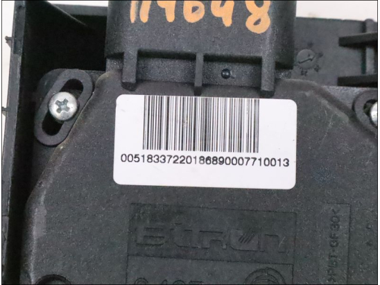 POTENTIOMETRE ACCELERATEUR