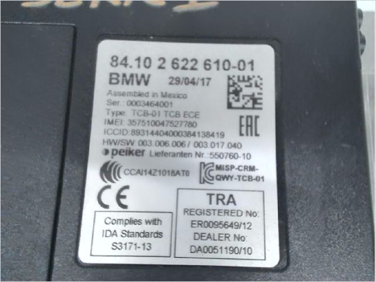 BOITIER BTA LOCALISATION