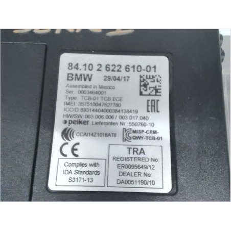 BOITIER BTA LOCALISATION