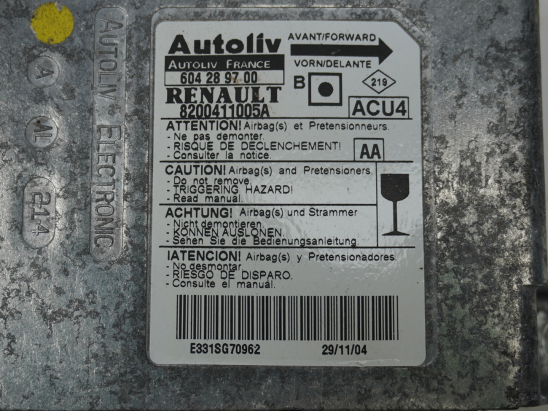 BOITIER PYROTECHNIQUE