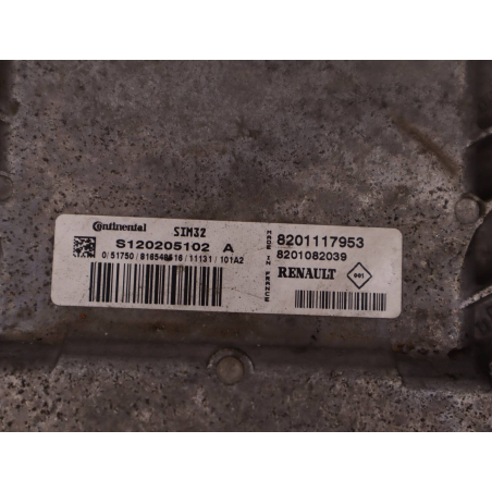 Calculateur moteur occasion RENAULT CLIO CAMPUS II Phase 2 - 1.2i 16v 75ch