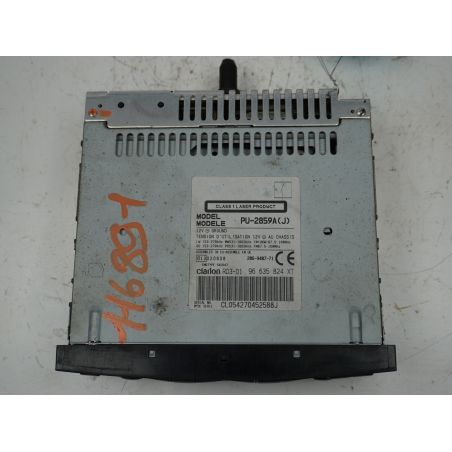 Autoradio occasion PEUGEOT PARTNER I Phase 2 - 1.6 HDI 16v 90ch