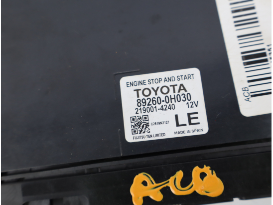 CALCULATEUR START/STOP