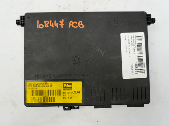 Platine fusible habitacle (BSI) occasion PEUGEOT 406 COUPE Phase 1 - 2.2 HDI 133ch