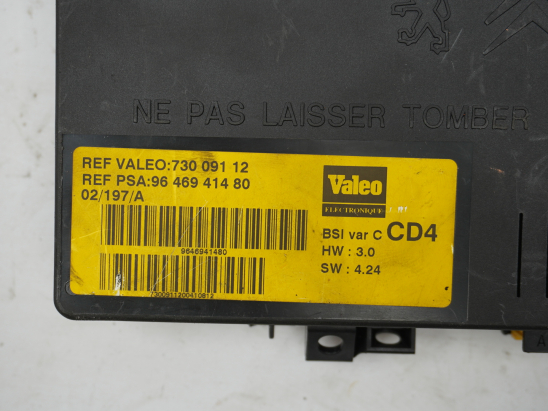 Platine fusible habitacle (BSI) occasion PEUGEOT 406 COUPE Phase 1 - 2.2 HDI 133ch