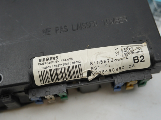 BSI (PLATINE FUSIBLE HABITACLE)