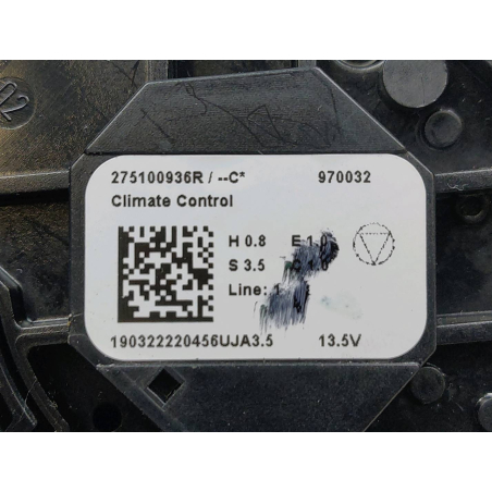 COMMANDE DE CHAUFFAGE