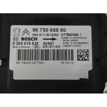 BOITIER PYROTECHNIQUE