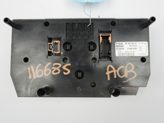 COMMANDE DE CHAUFFAGE