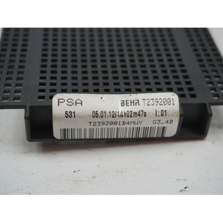 CHAUFFAGE AUXILIAIRE