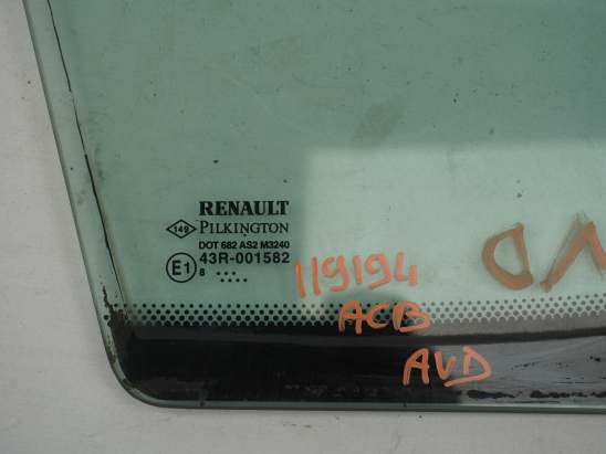 GLACE FIXE PORTE AV D