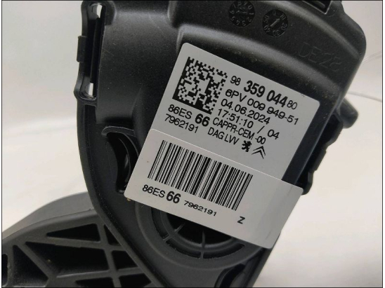 POTENTIOMETRE ACCELERATEUR