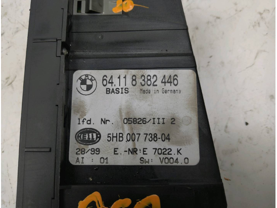 COMMANDE DE CHAUFFAGE