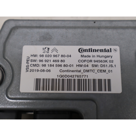 CALCULATEUR START/STOP