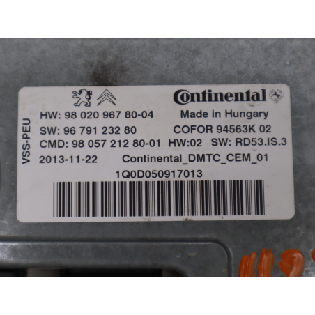 CALCULATEUR START/STOP