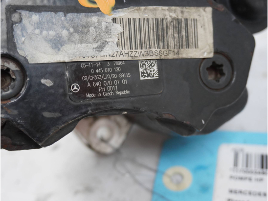 Pompe hp occasion MERCEDES CLASSE B I Phase 1 - B 180 CDI