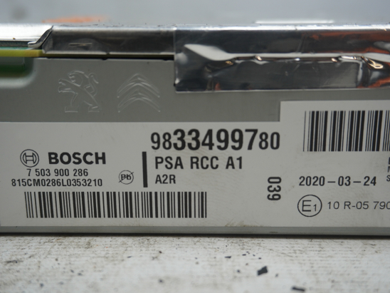 Autoradio occasion PEUGEOT 208 II Phase 1 - 1.2 75ch