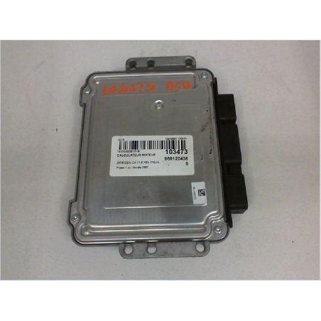 Calculateur moteur occasion CITROEN C4 I Phase 1 - 1.6 HDi 110ch