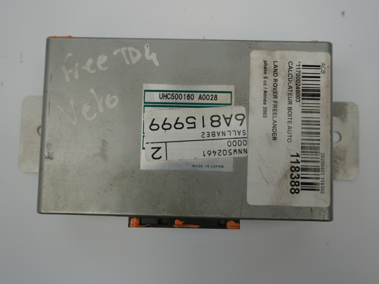 CALCULATEUR BOITE AUTO