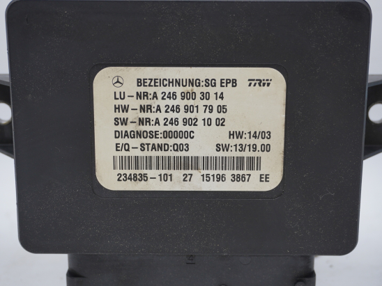 BOITIER DE FREIN A MAIN ELECTRIQUE