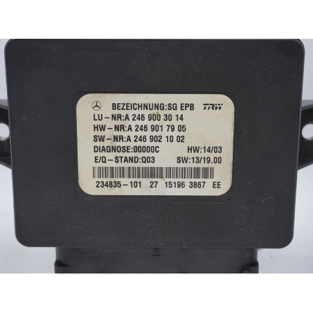 BOITIER DE FREIN A MAIN ELECTRIQUE