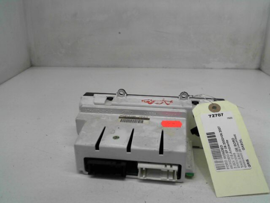 COMMANDE DE CHAUFFAGE