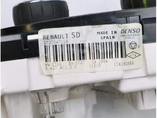 COMMANDE DE CHAUFFAGE