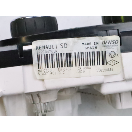 COMMANDE DE CHAUFFAGE