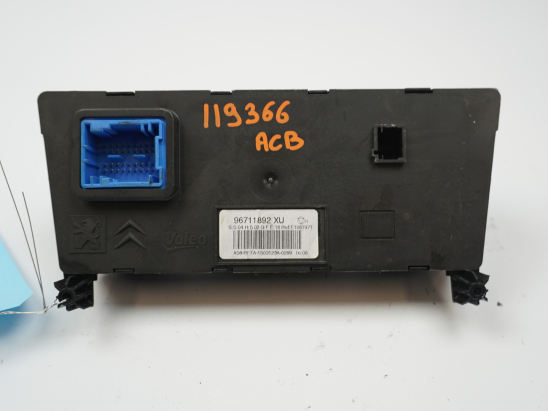 COMMANDE DE CHAUFFAGE