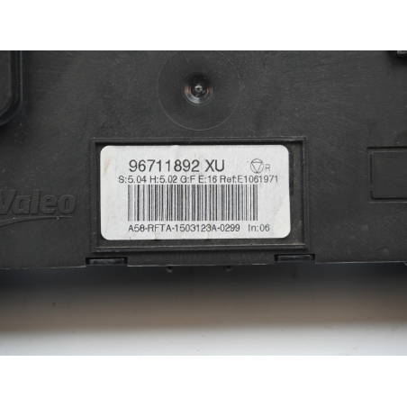 COMMANDE DE CHAUFFAGE