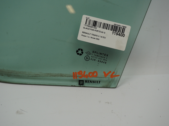 GLACE FIXE PORTE AV G