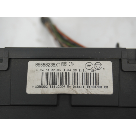 COMMANDE DE CHAUFFAGE