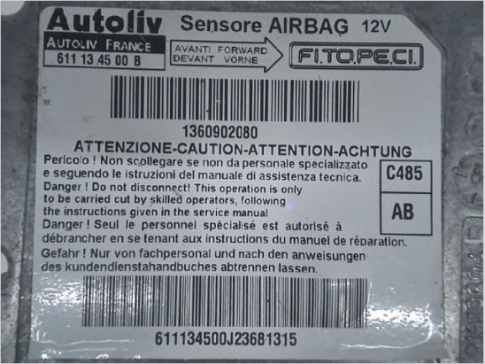 BOITIER PYROTECHNIQUE