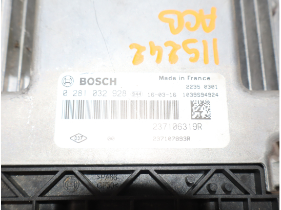 Calculateur moteur occasion RENAULT MEGANE IV Phase 1 - 1.6 DCI 130ch