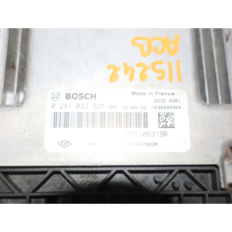 Calculateur moteur occasion RENAULT MEGANE IV Phase 1 - 1.6 DCI 130ch