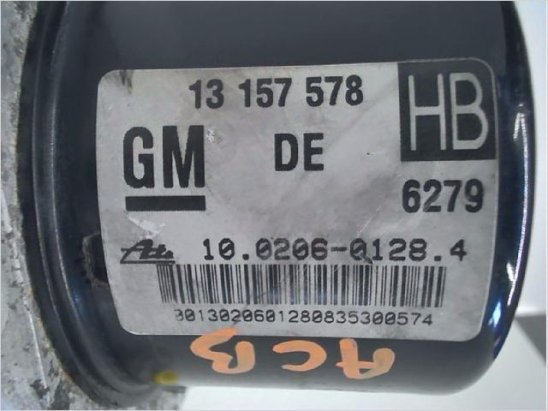 Calculateur abs occasion OPEL ASTRA III Phase 1 - 1.9 CDTI 120ch