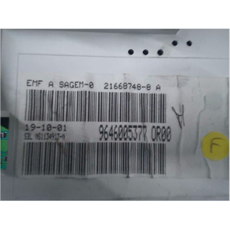 Afficheur digital occasion PEUGEOT 206 Phase 1 - 1.4i