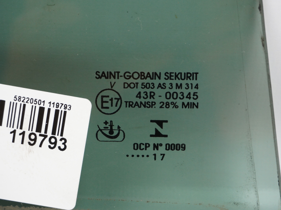 GLACE FIXE PORTE AR D