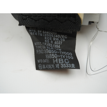 CEINTURE CENTRALE ARRIERE