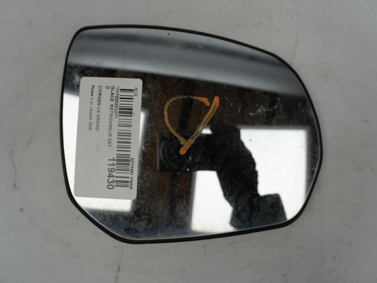 GLACE  RETROVISEUR EXT D