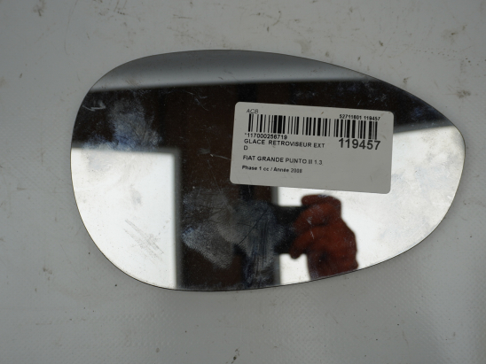 GLACE  RETROVISEUR EXT D