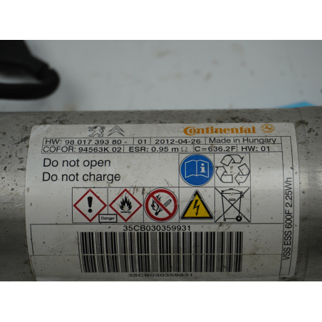 CONDENSATEUR DE START AND STOP