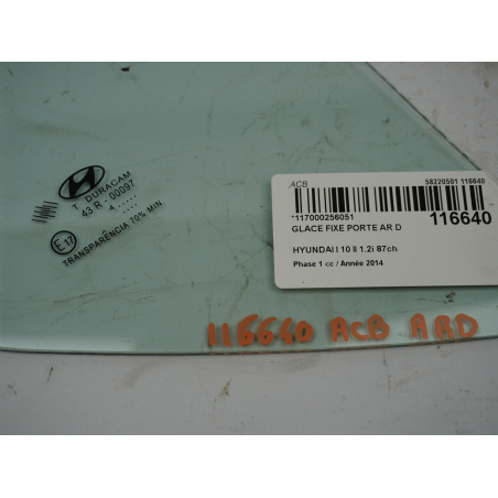 GLACE FIXE PORTE AR D