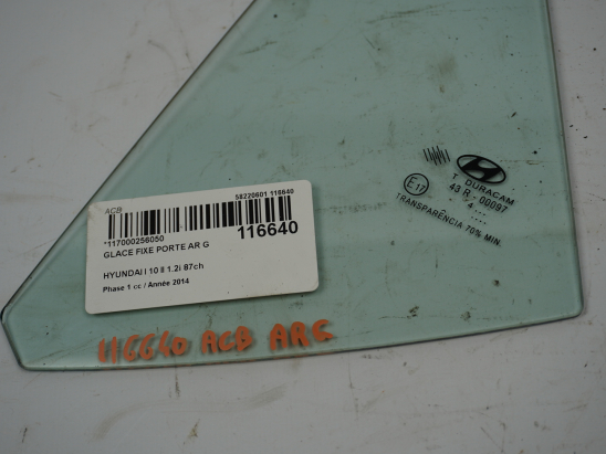 GLACE FIXE PORTE AR G