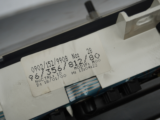 Bloc compteurs occasion PEUGEOT PARTNER I Phase 1 - 1.9 D