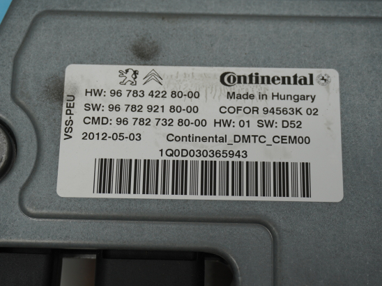 CALCULATEUR START/STOP