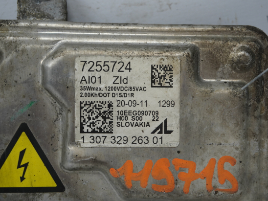 BOITIER XENON PHARE G