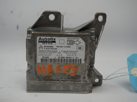 Boitier pyrotechnique occasion CITROEN C3 PICASSO Phase 1 - 1.6 HDi 90ch