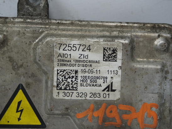 BOITIER XENON PHARE D