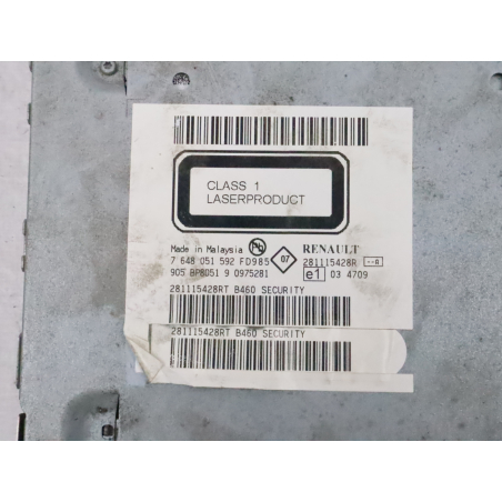 Autoradio occasion RENAULT KANGOO II Phase 1 - 1.5 DCI 70ch